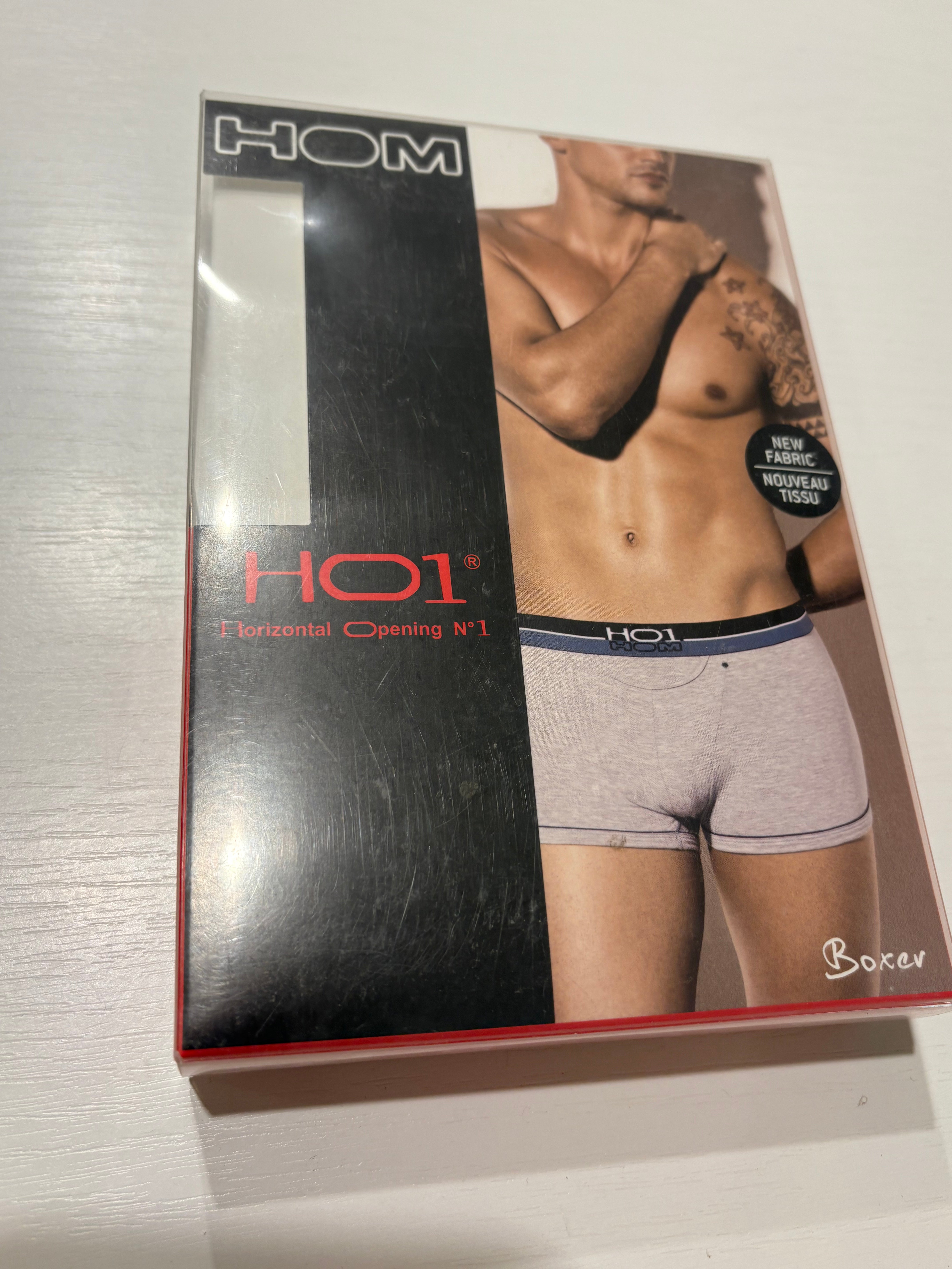 HOM Men's Boxer HO1 Black Combination size S HOM Men's Boxer HO1 Black Combination size S